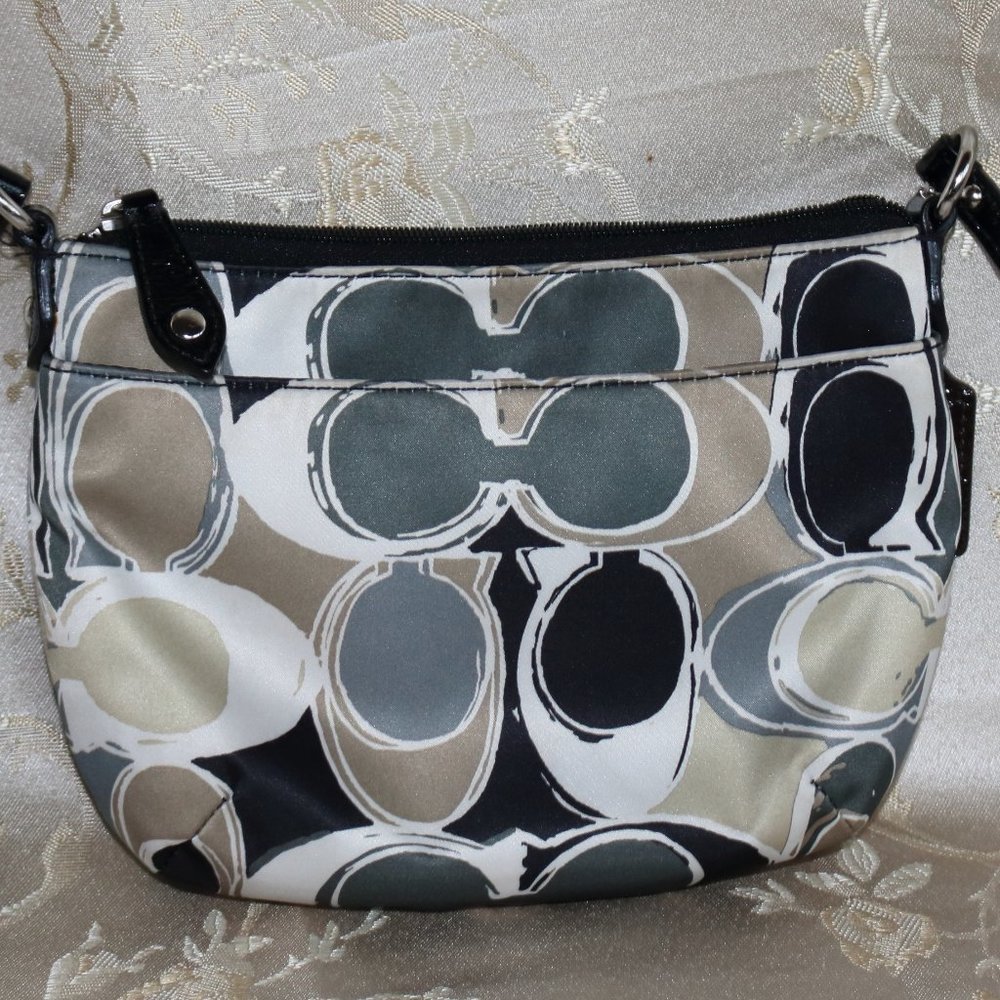 Authentic Vintage Coach Crossbody Bag Silk - Picture 5 of 8